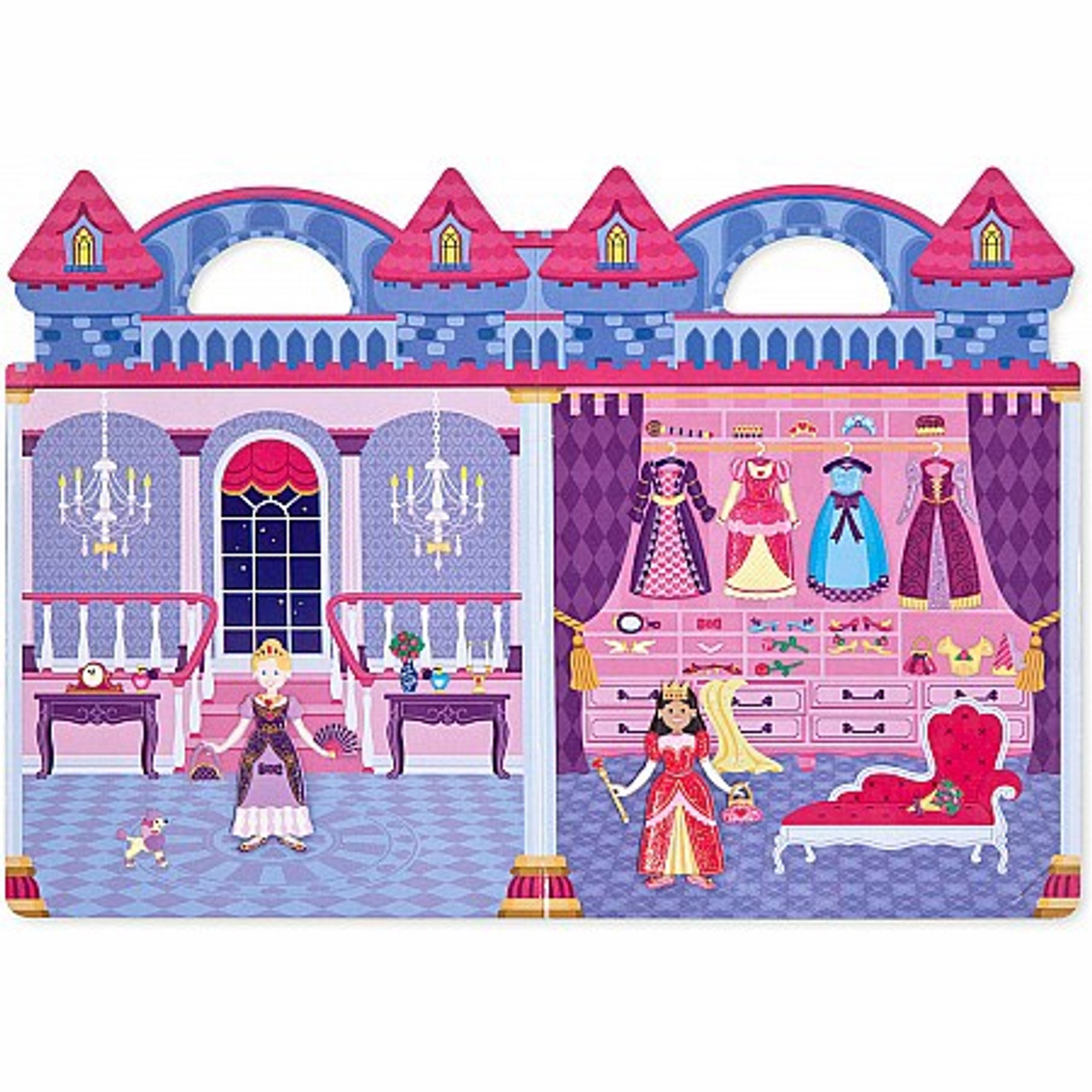 PUFFY STICKER PLAY SET PRINCESS