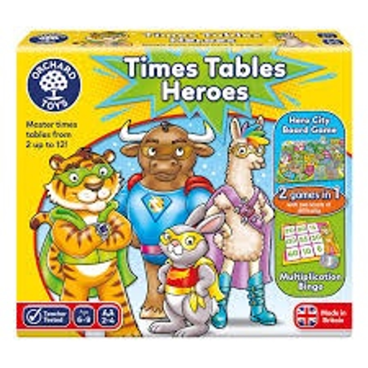 TIMES TABLES HEROES