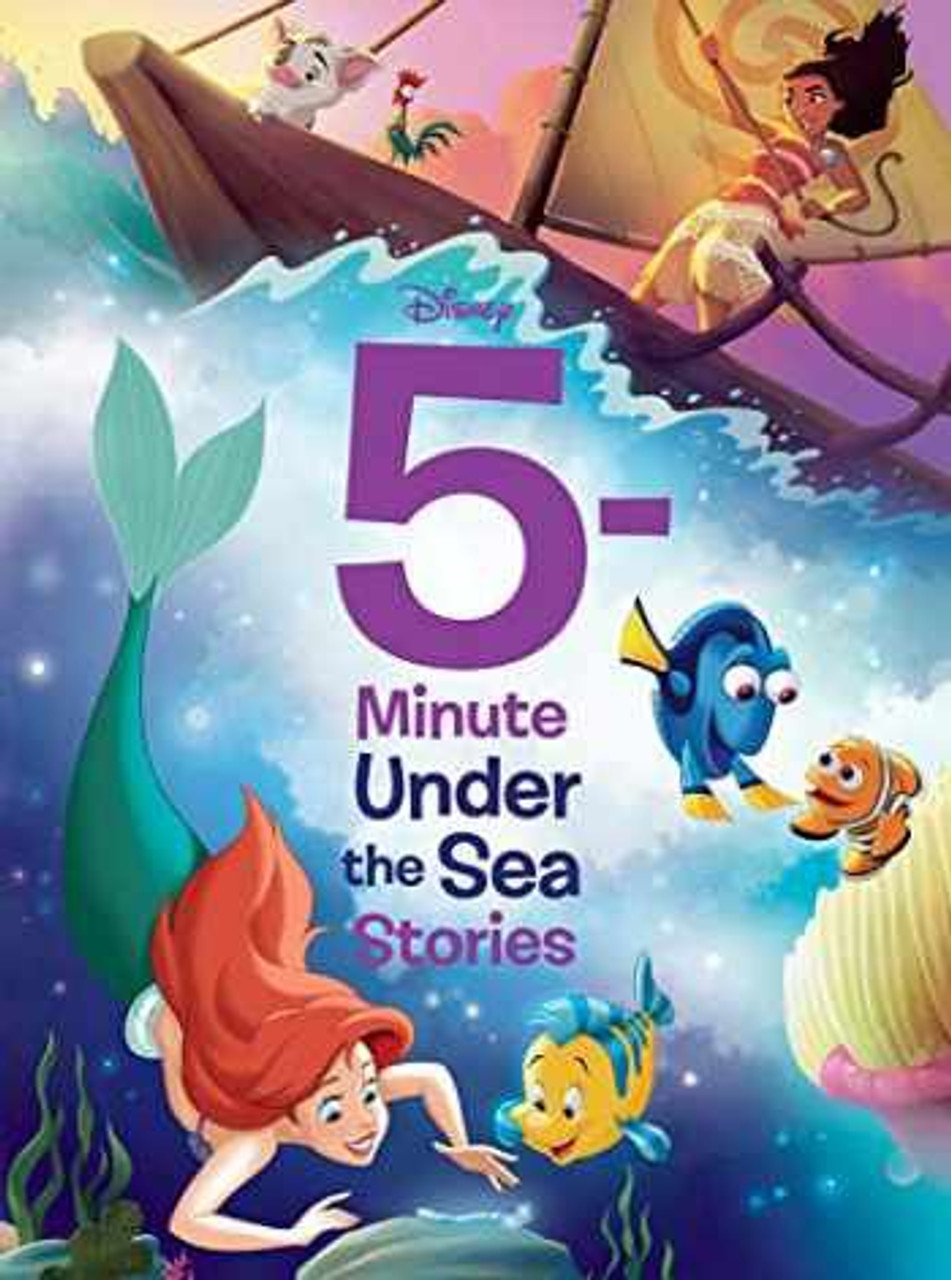 DISNEY 5-MINUTE UNDER THE SEA STORIES HB