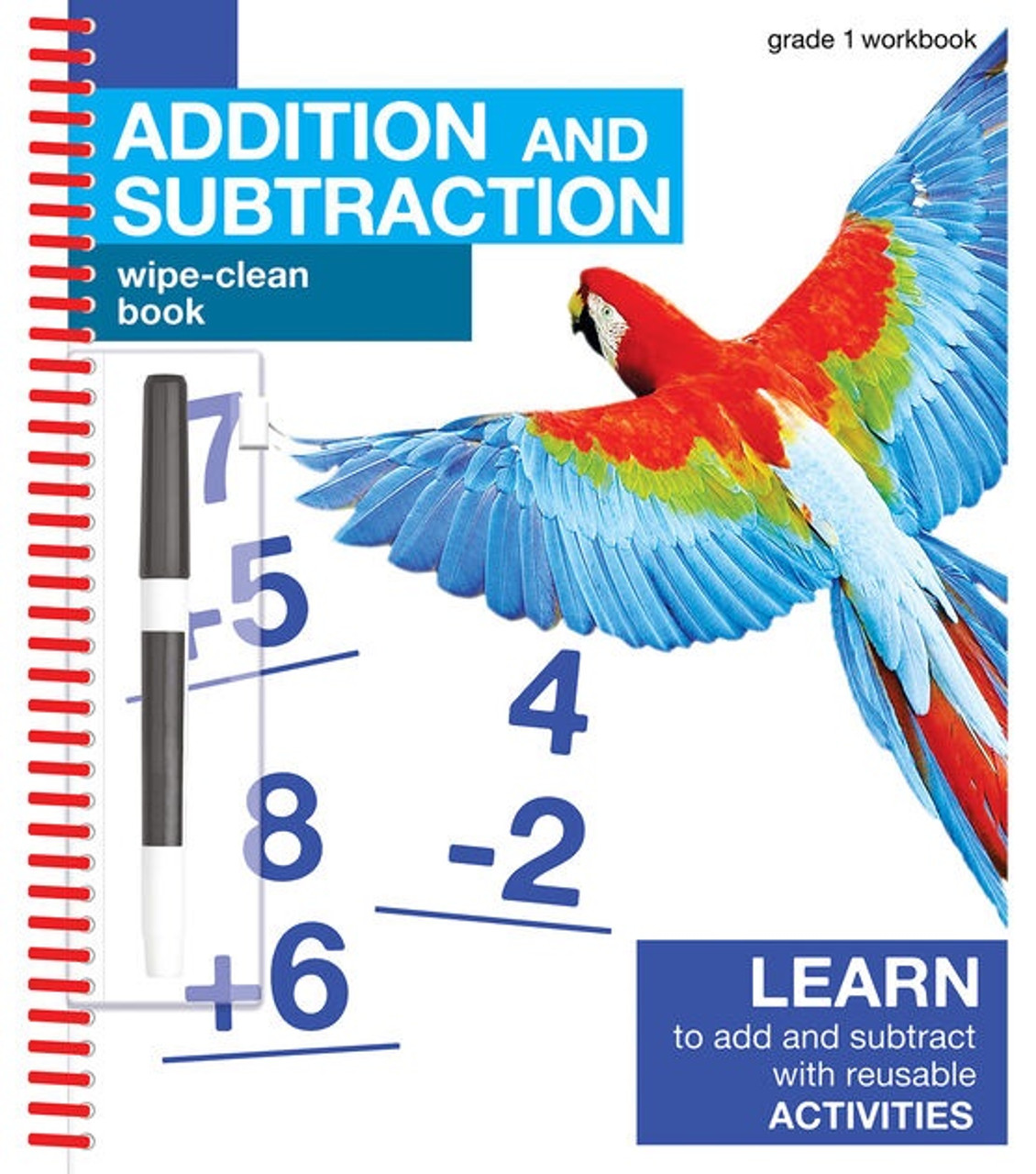 ADDITION AND SUBTRACTION WIPE-CLEAN