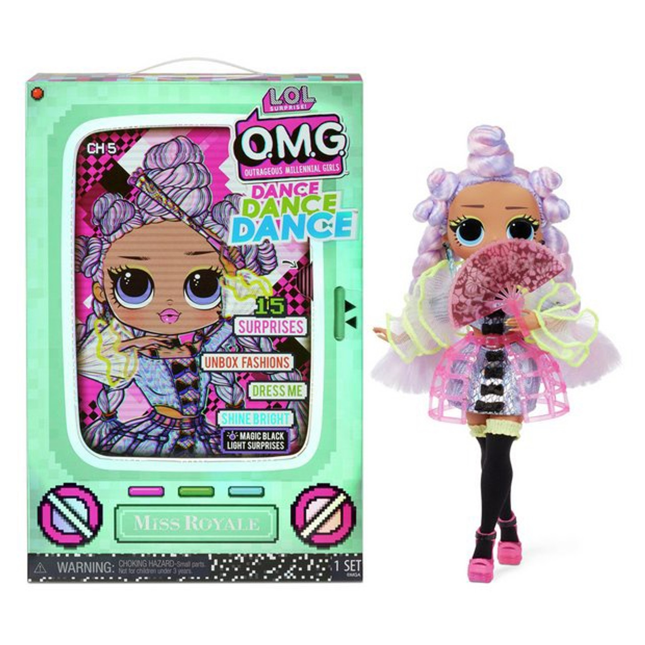L.O.L SURPRISE OMG DANCE DOLL MISS ROYALE