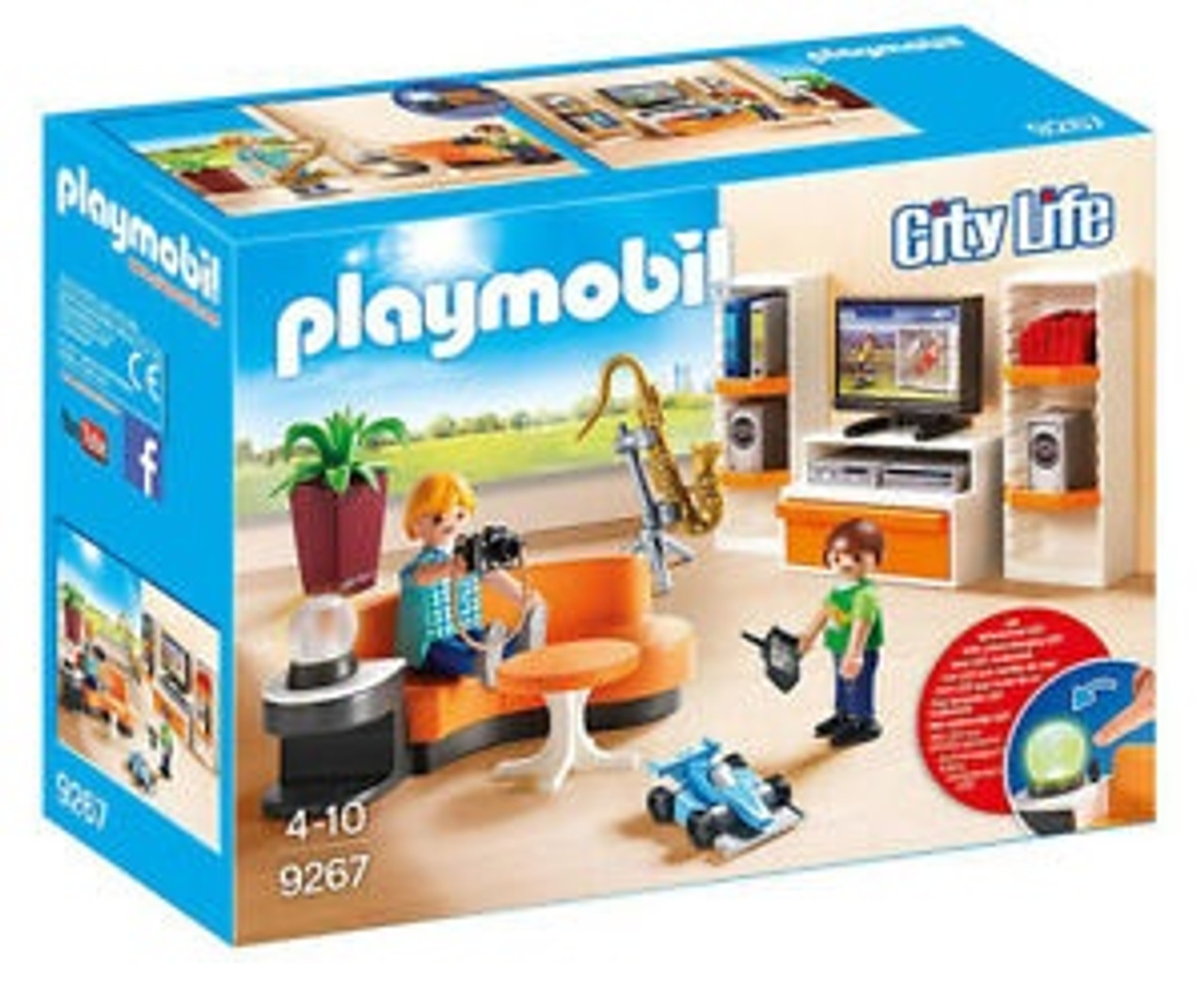 PLAYMOBIL LIFE LIVING ROOM