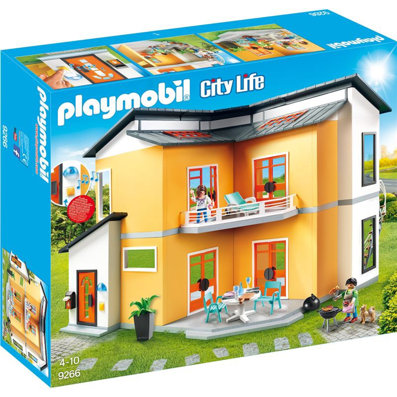 PLAYMOBIL MODERN HOUSE BUILDING - Toys Club