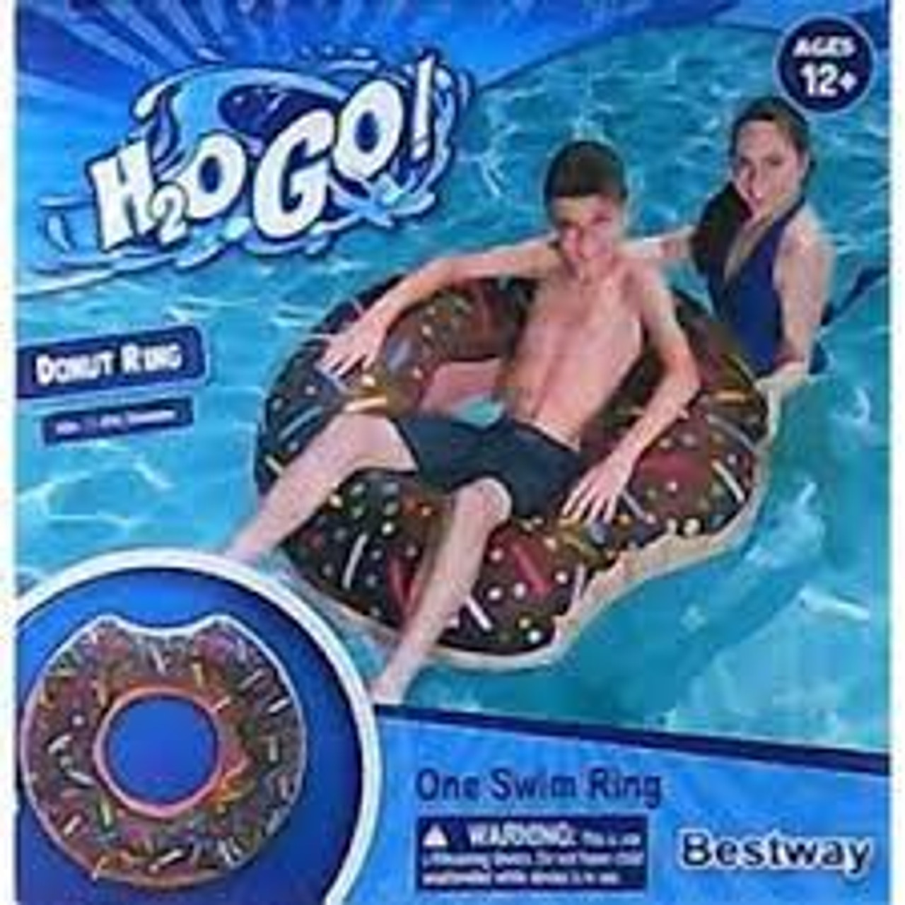 BESTWAY DONUT INFLATABLE POOL RING W1