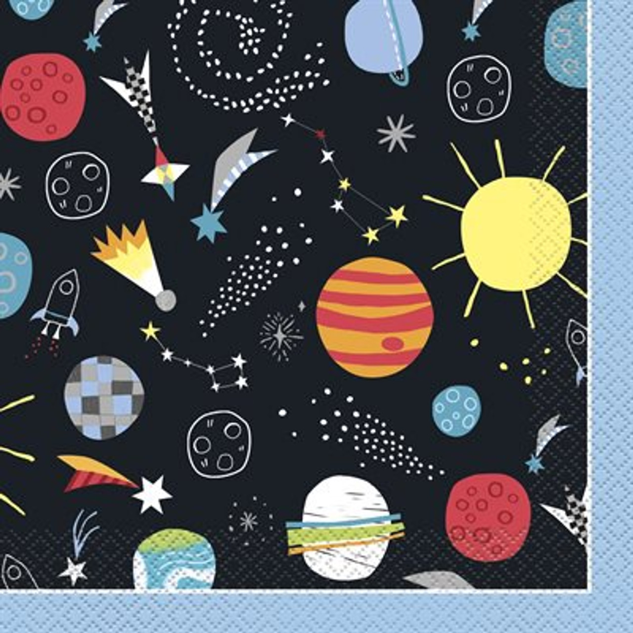 OUTER SPACE LUNCH NAPKINS