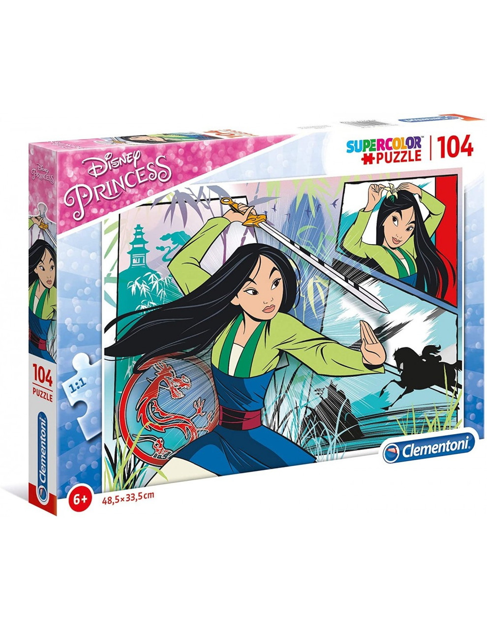 DISNEY PRINCESS MULAN 104 PC PUZZLE