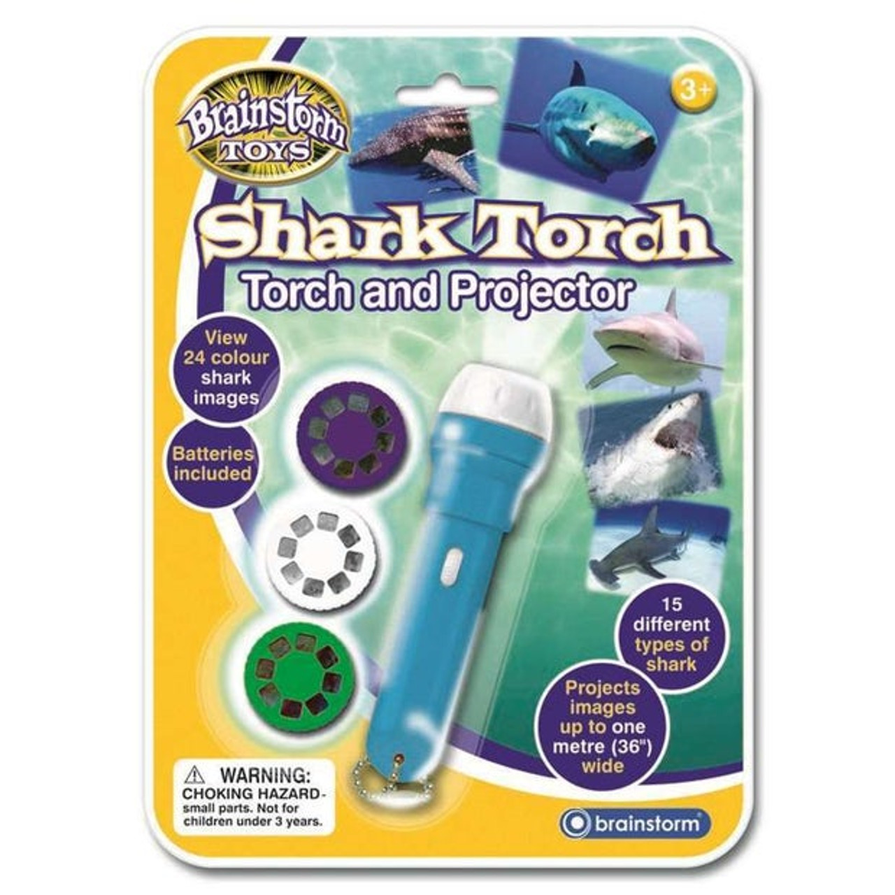 SHARK TORCH AND PROJECTOR