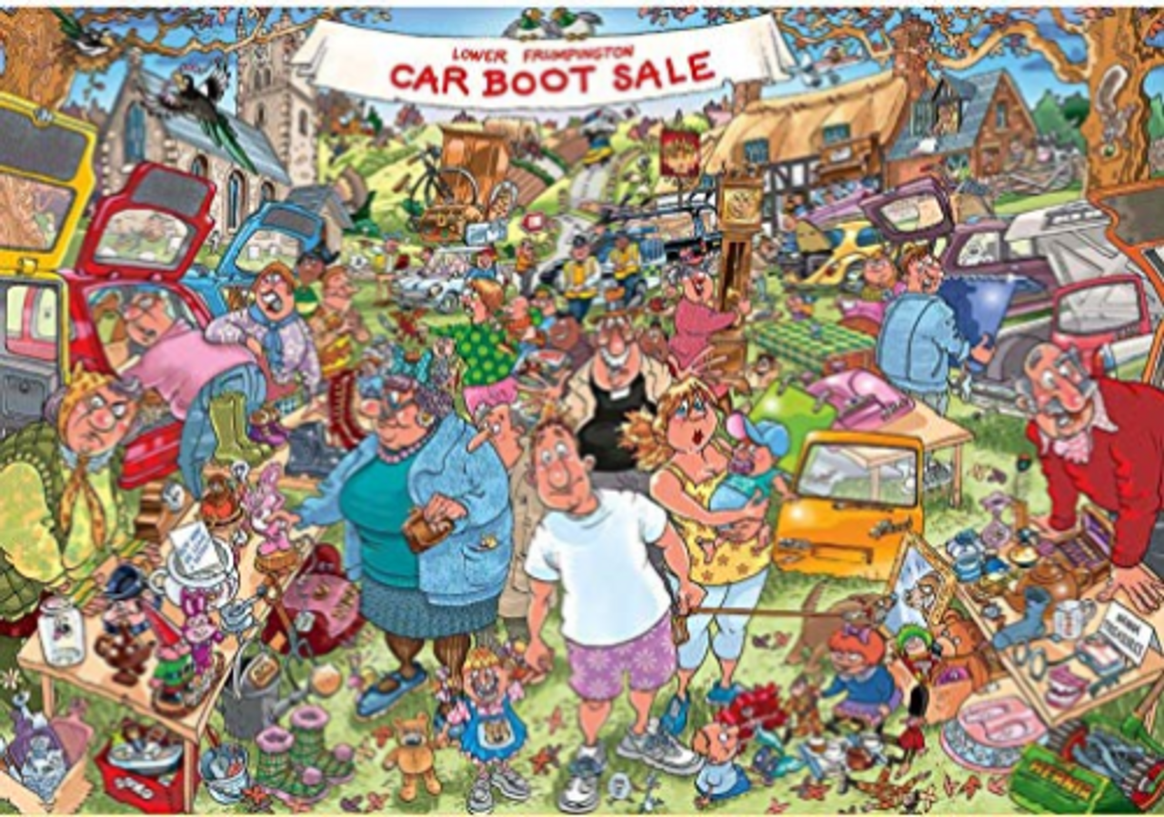 WASGIJ 35 CAR BOOT CAPERS 1000PCS