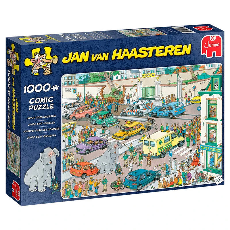 JAN VAN HAASTEREN JUMBO GOES SHOPPING 1000PCS