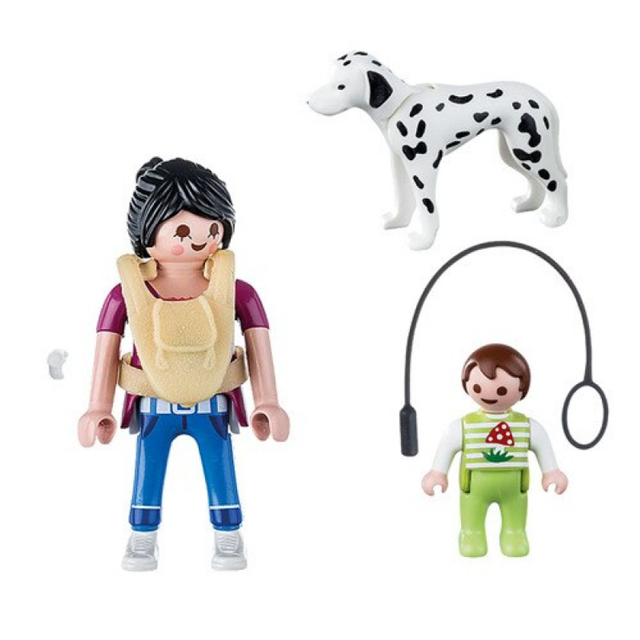 Middeleeuws Miljard Forensische geneeskunde PLAYMOBIL MOTHER AND BABY WITH DOG - Toys Club