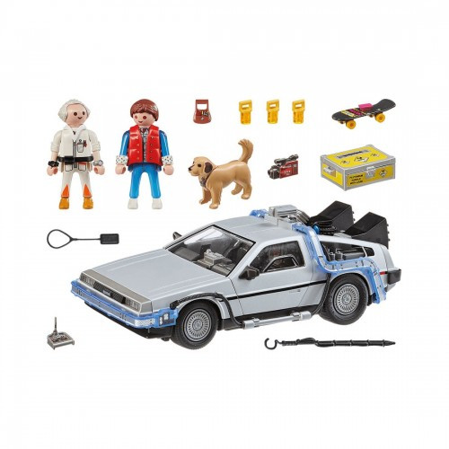 playmobil バック・トゥ・ザ・フューチャー デロリアン 1と2 美品 PLAYMOBIL BACK TO THE FUTURE DELOREAN - Toys Club