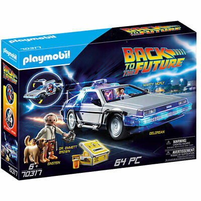 playmobil バック・トゥ・ザ・フューチャー デロリアン 1と2 美品 PLAYMOBIL BACK TO THE FUTURE DELOREAN - Toys Club