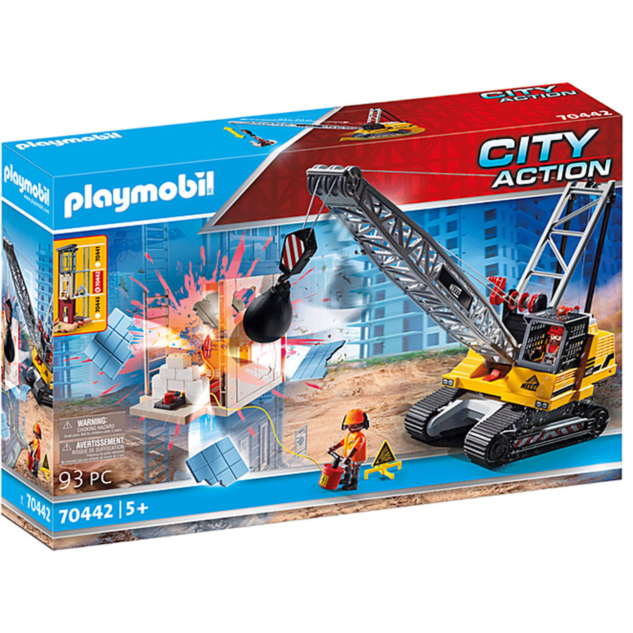 PLAYMOBIL DEMOLITION CRANE