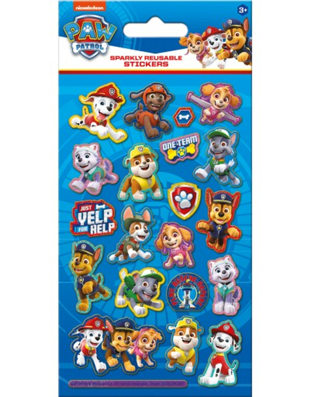 PAW PATROL FOILED STICKERS