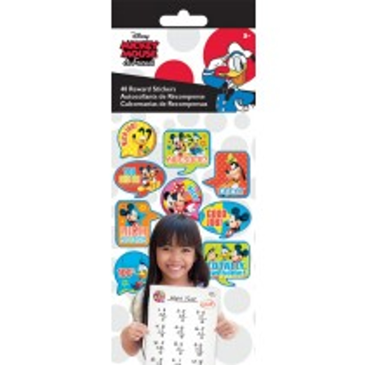 MICKEY & FRIENDS REWARDS STICKERS 4 SHEETS