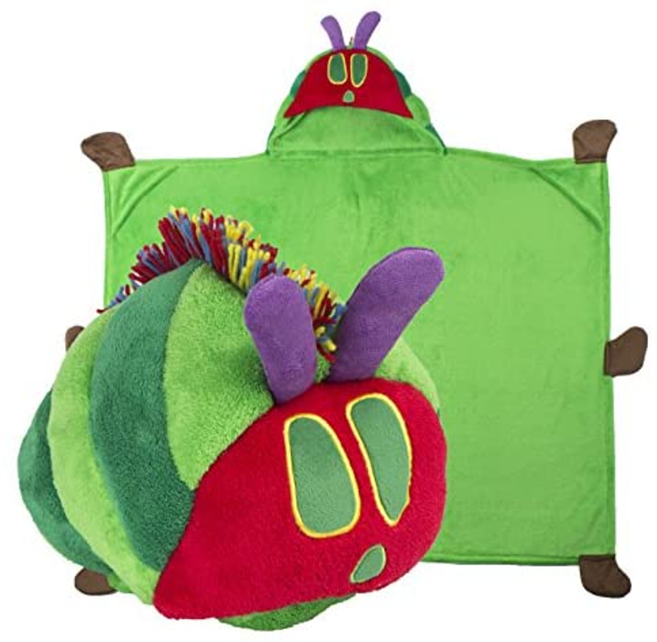 THE VERY HUNGRY CATEPILLAR 2 IN 1 CUSHION BLANKET