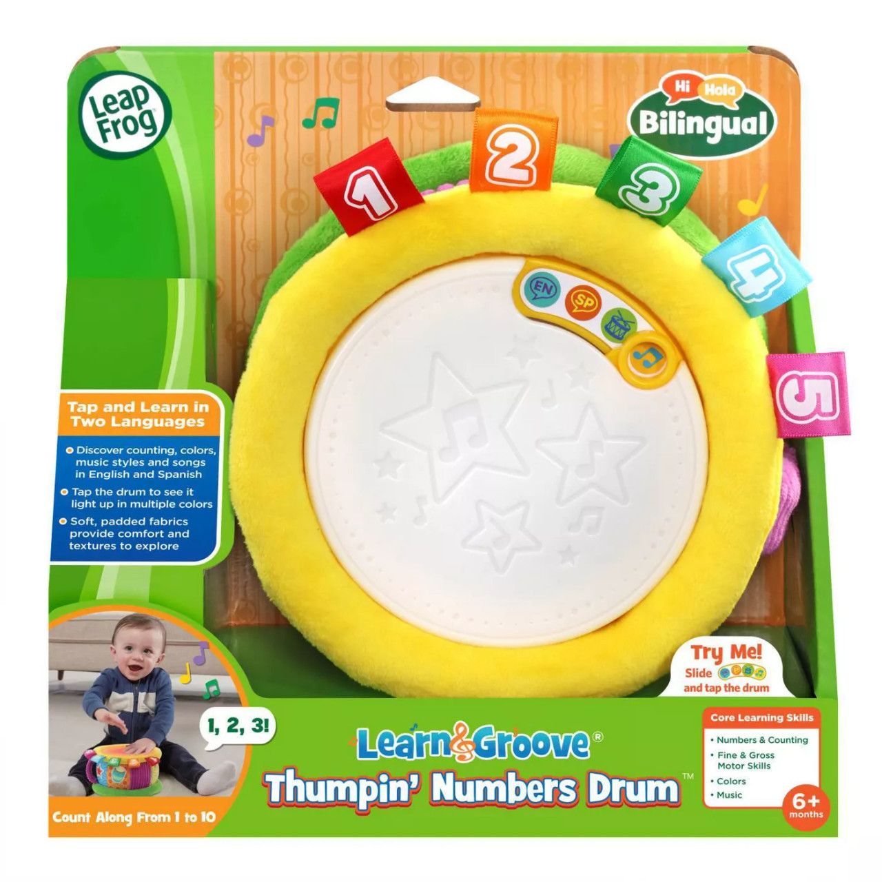 LEARN & GROOVE THUMPIN NUMBERS DRUM