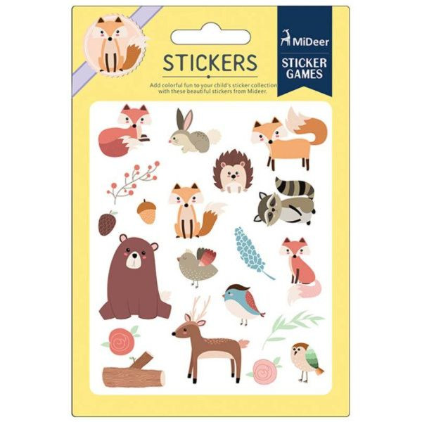 COLOURFUL STICKERS FOX