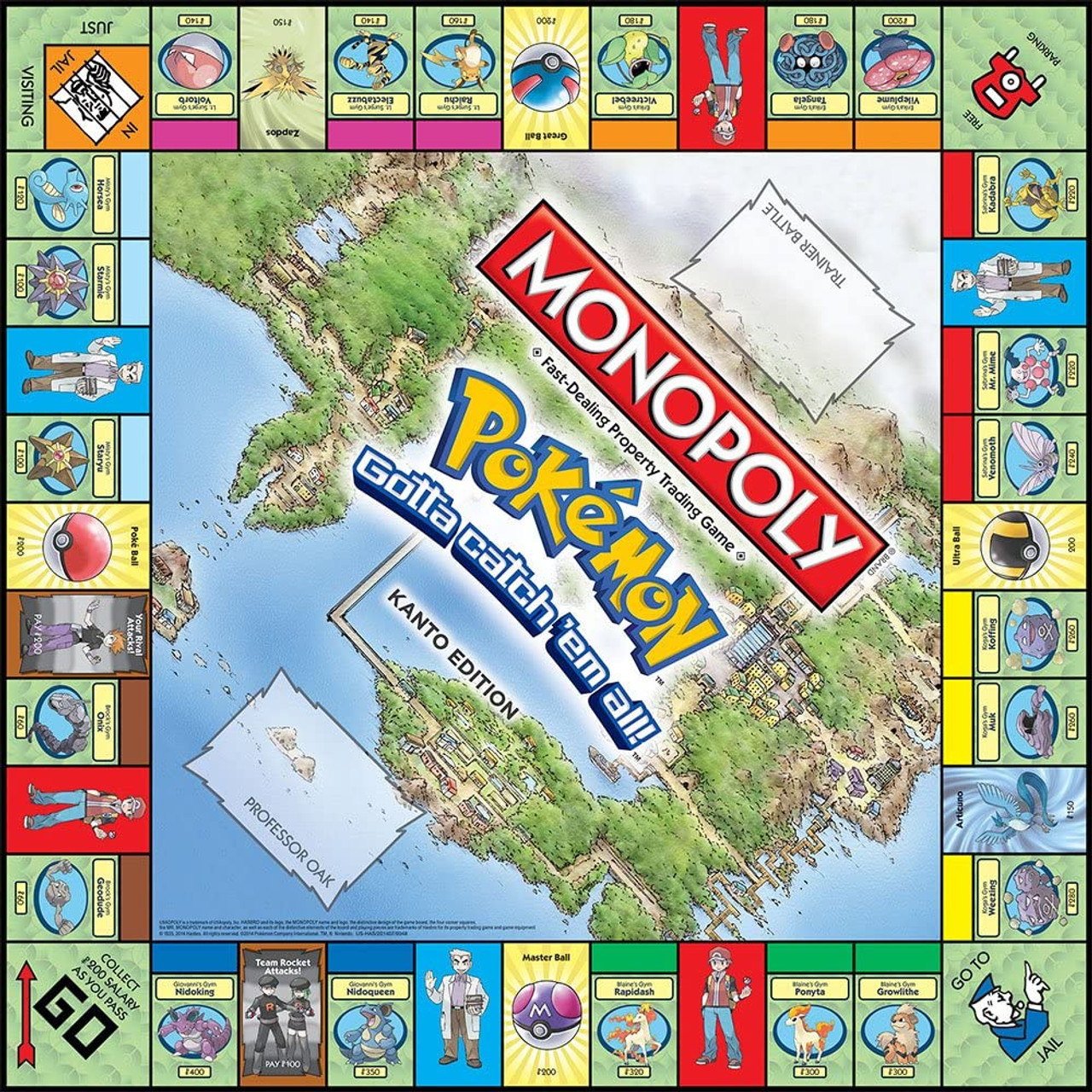 POKEMON MONOPOLY W1