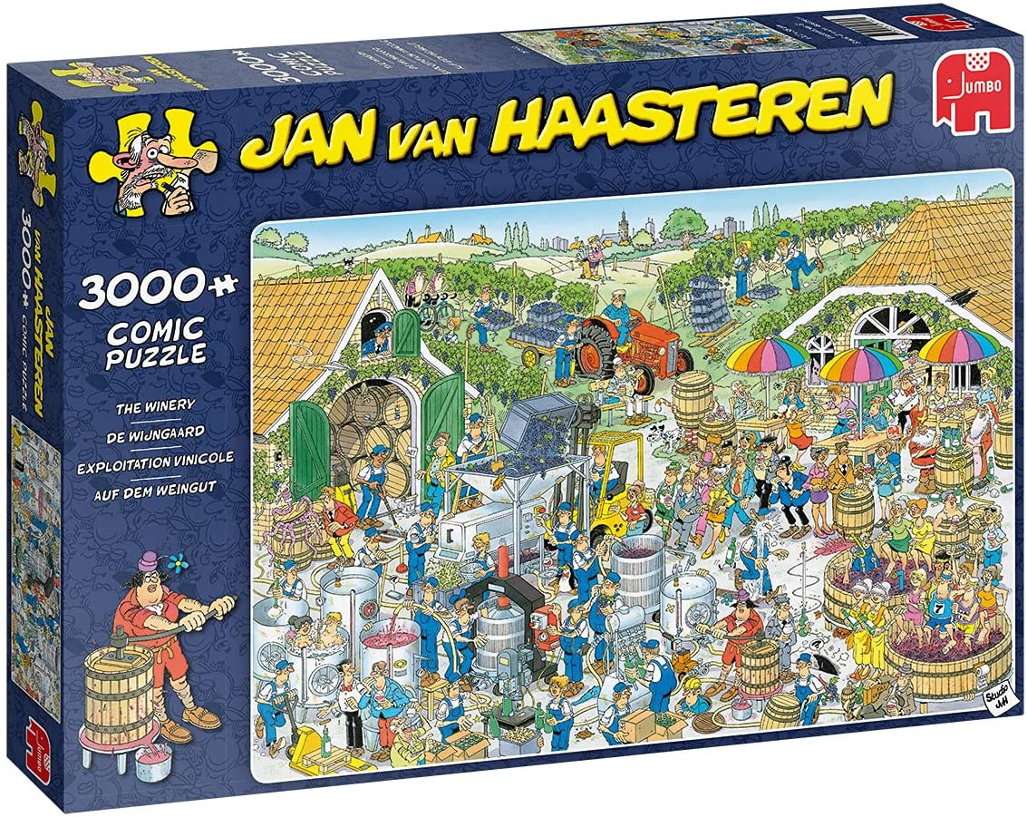 JAN VAN HAASTEREN WINERY 3000 PCS - Toys Club