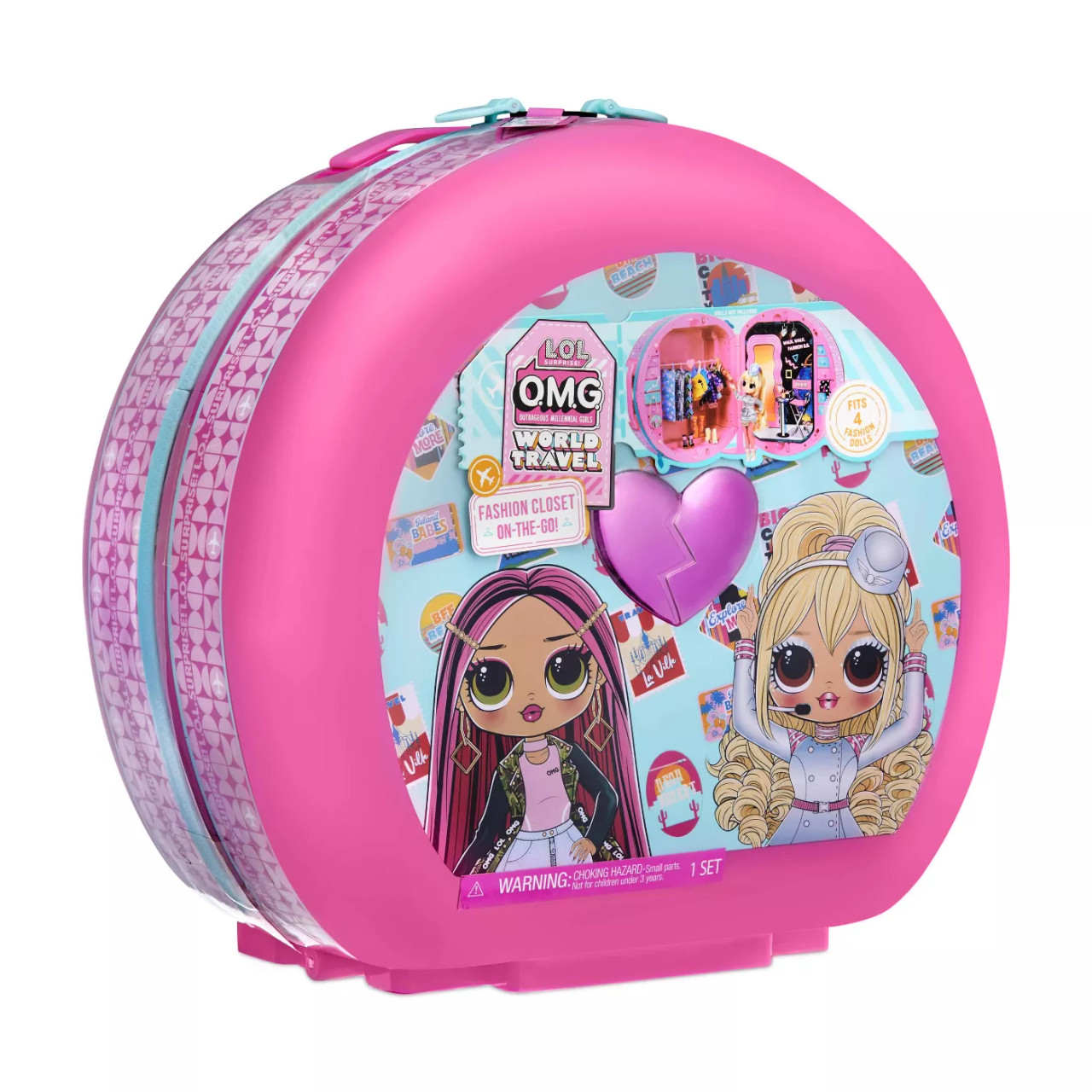 lol doll rolling backpack