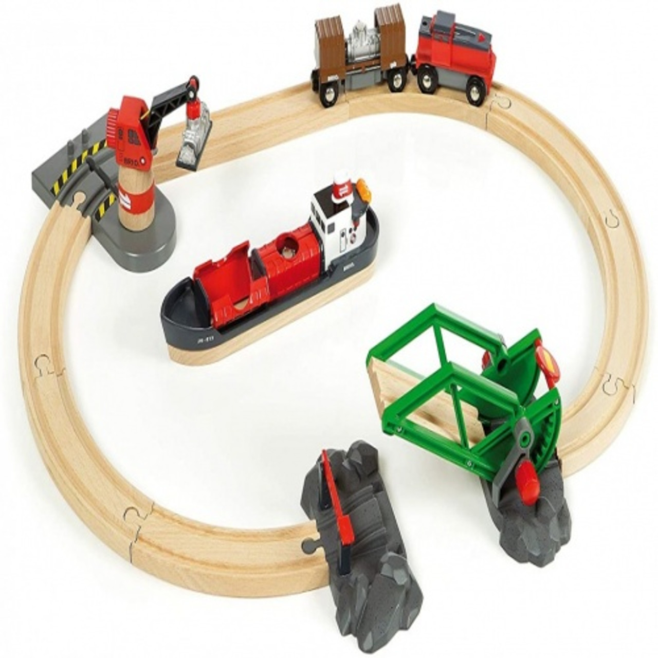 brio 33061 cargo harbour set