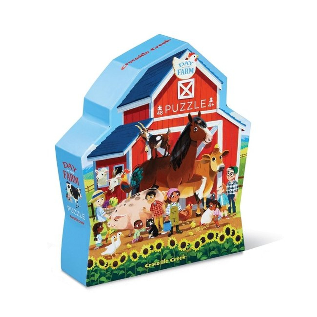 DAY AT THE FARM PUZZLE 48PCS
