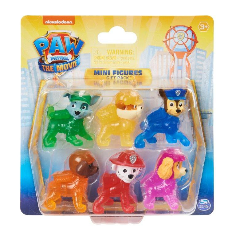 paw patrol the movie mini figures