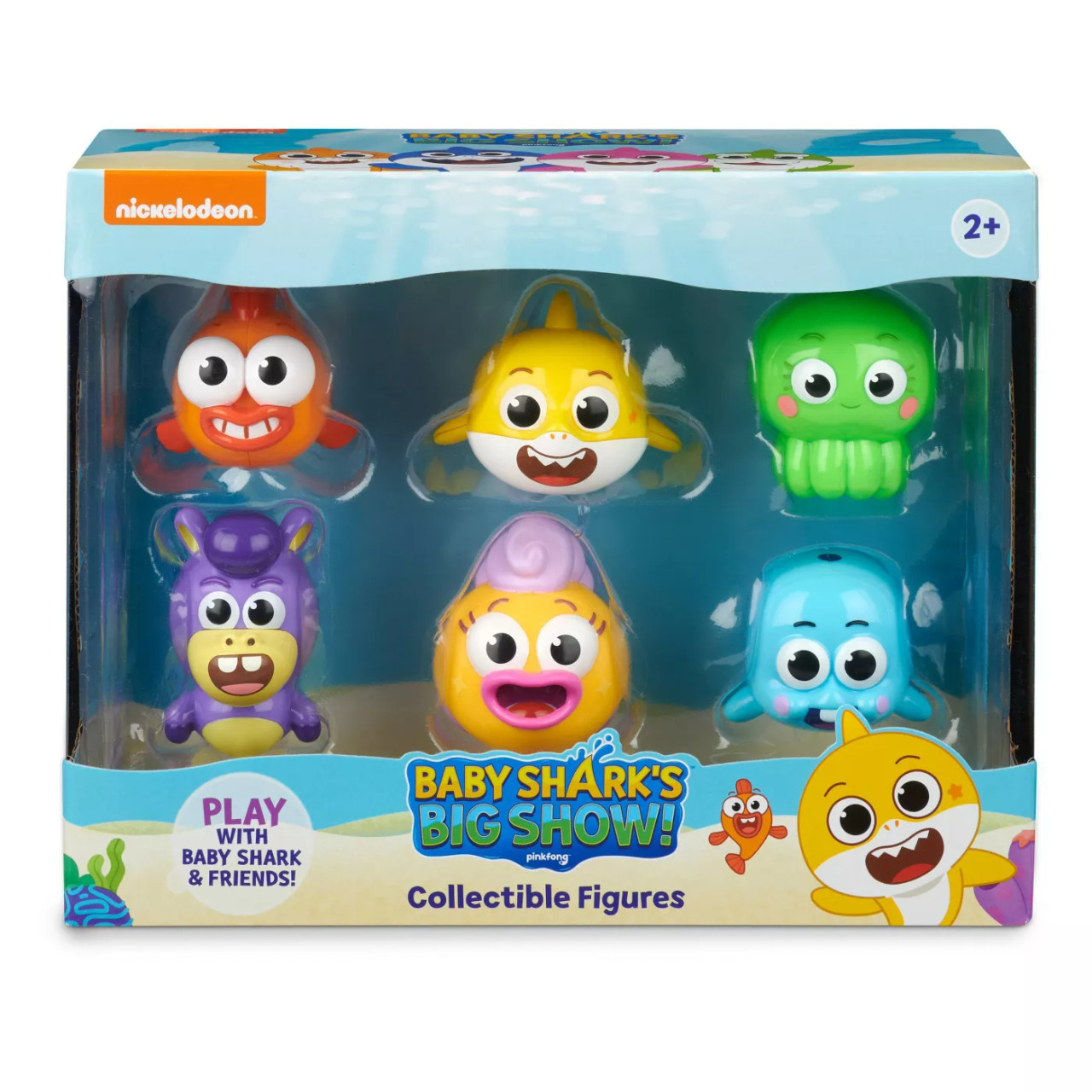 PINKFONG BABY SHARK'S BIG SHOW FIGURE 6 PACK - Toys Club