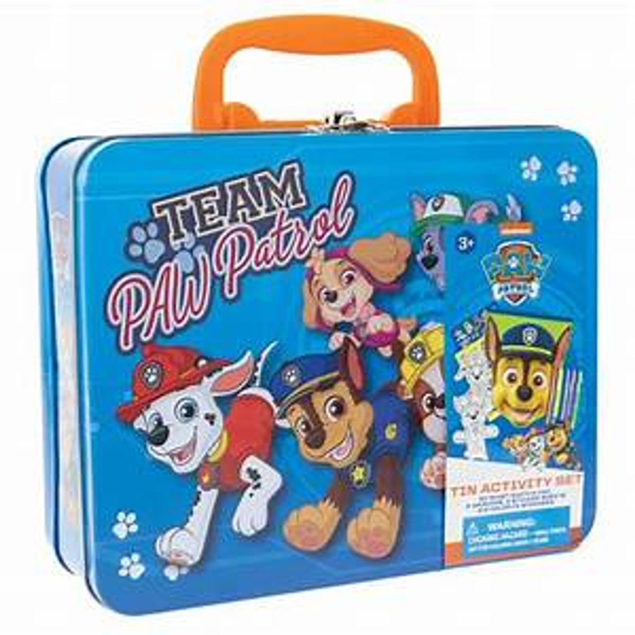 PAW PATROL RECTANGLE TIN WITH STATIONERY