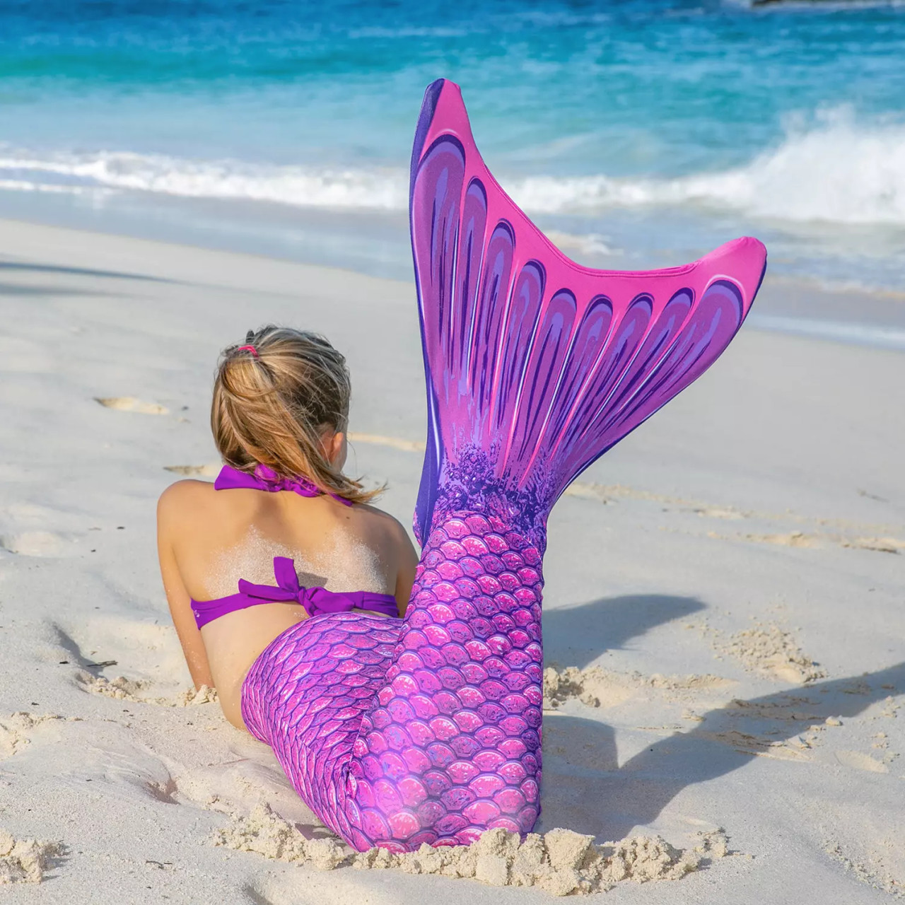 【新品】マーメイドテール（ブルーピンク） FIN FUN MERMAID TAIL & MONOFIN PINK 6 - Toys Club