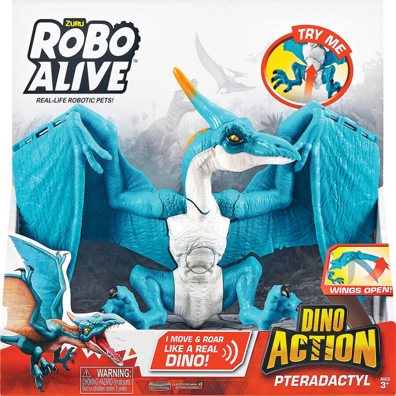 ZURU ROBO ALIVE DINO ACTION PTERADACTYL - Toys Club