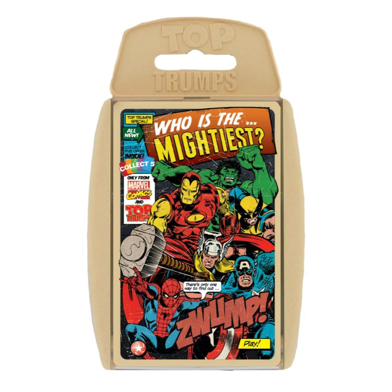 TOP TRUMPS MARVEL COMIC RETRO W2