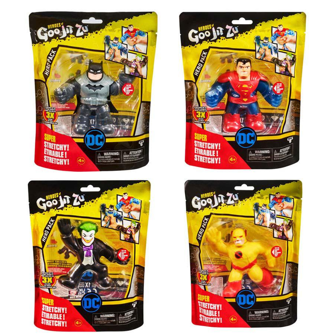 GOO JIT ZU DC HERO PACK ASST