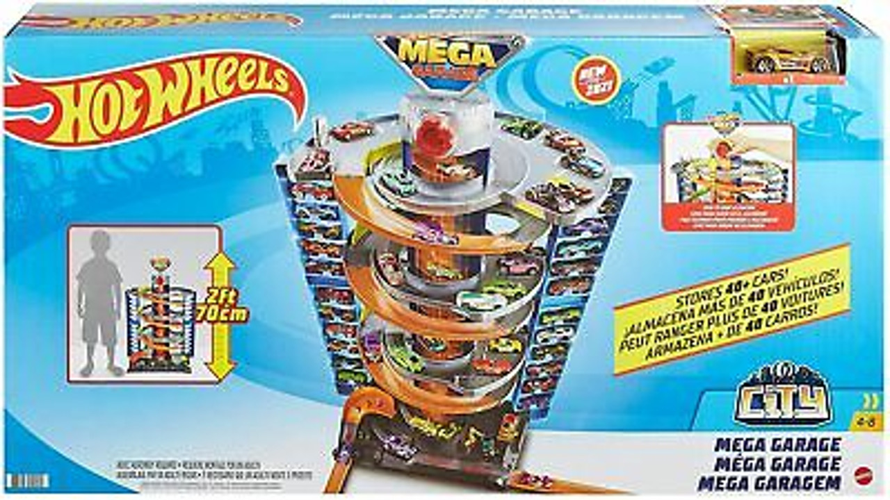 hot wheels city mega garage set