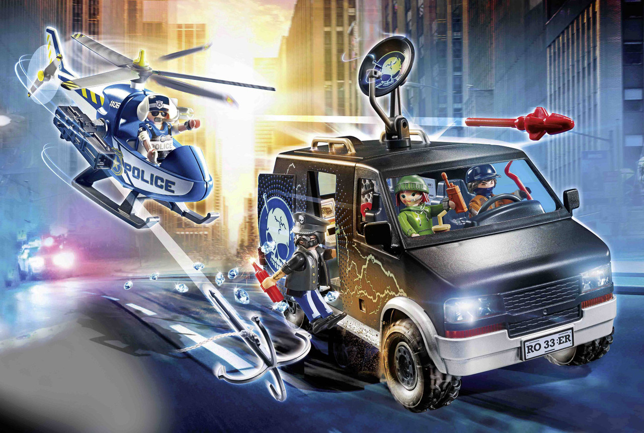 PLAYMOBIL HELICOPTER PURSUIT