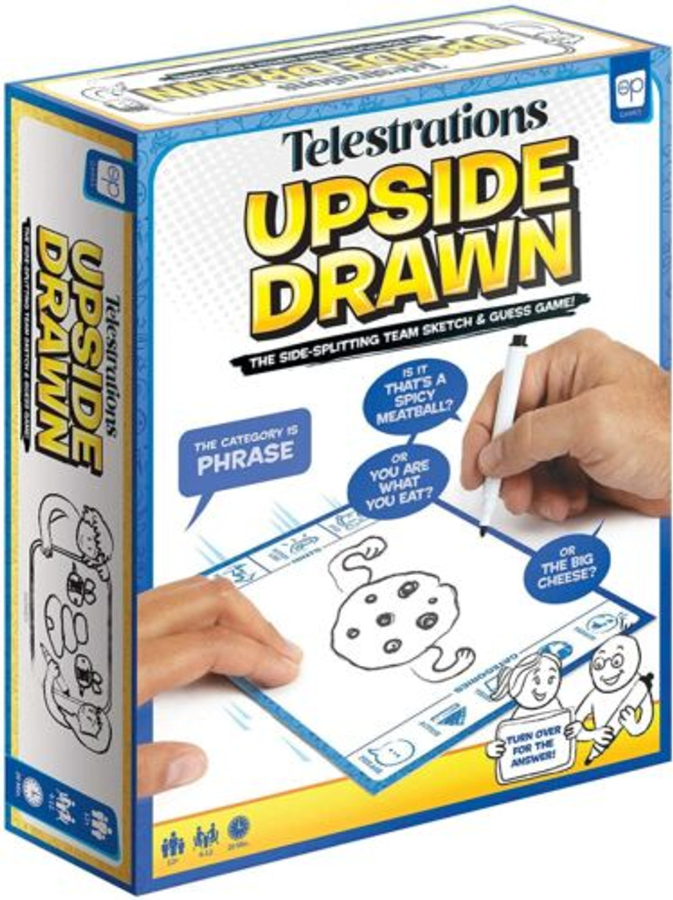 TELESTRATIONS UPSIDE DOWN