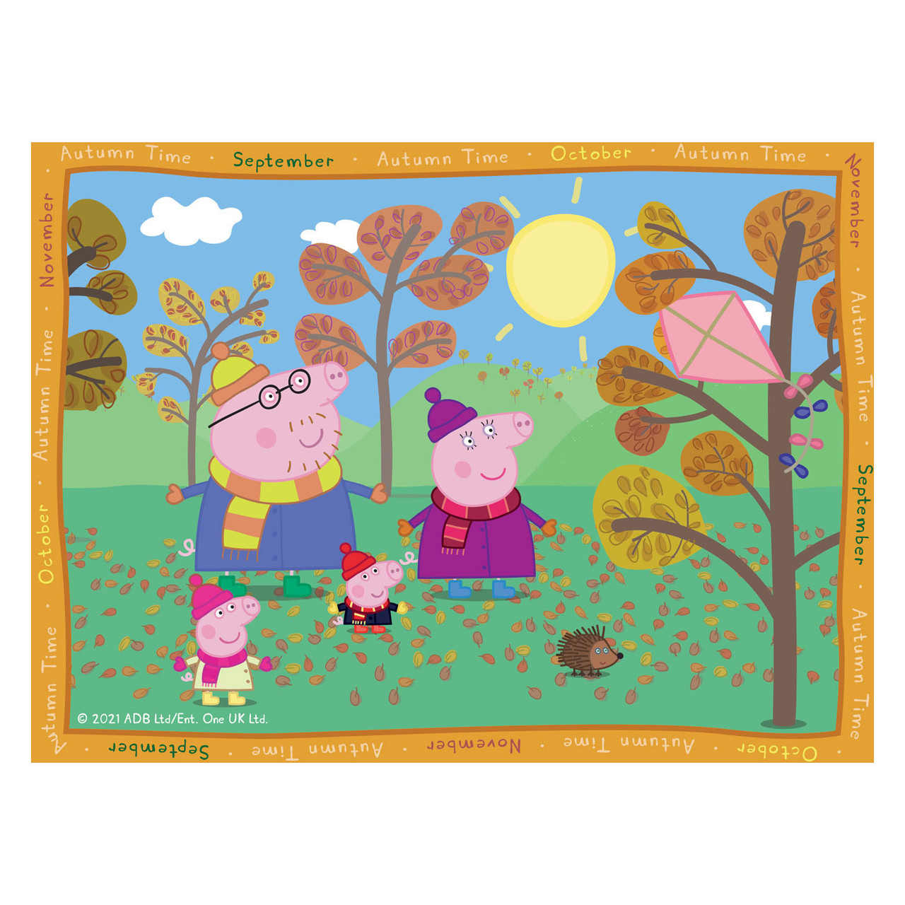 PEPPA PIG 4 IN A BOX 4 SEASONS PUZZLE
