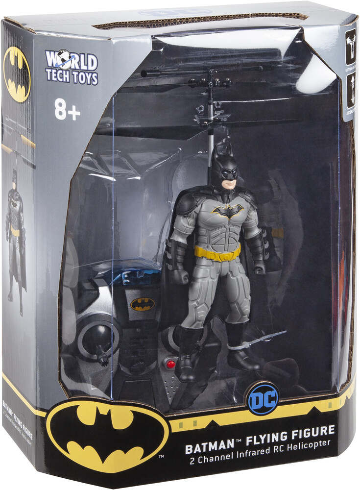 BATMAN IR FLYING FIGURE HELICOPTER