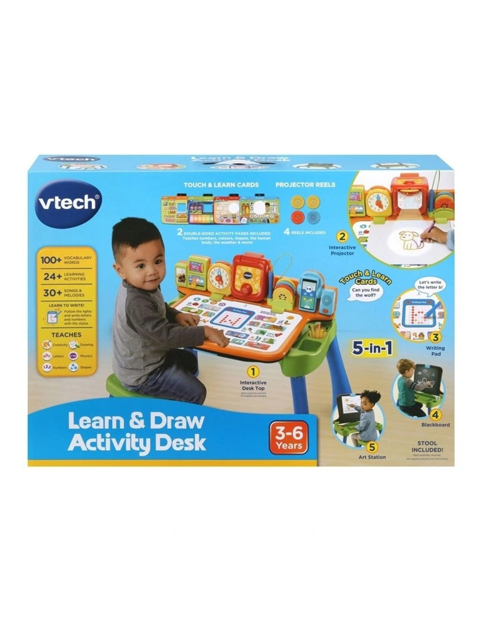 VTECH GET READY FOR SCHOOL LEARNING DESK