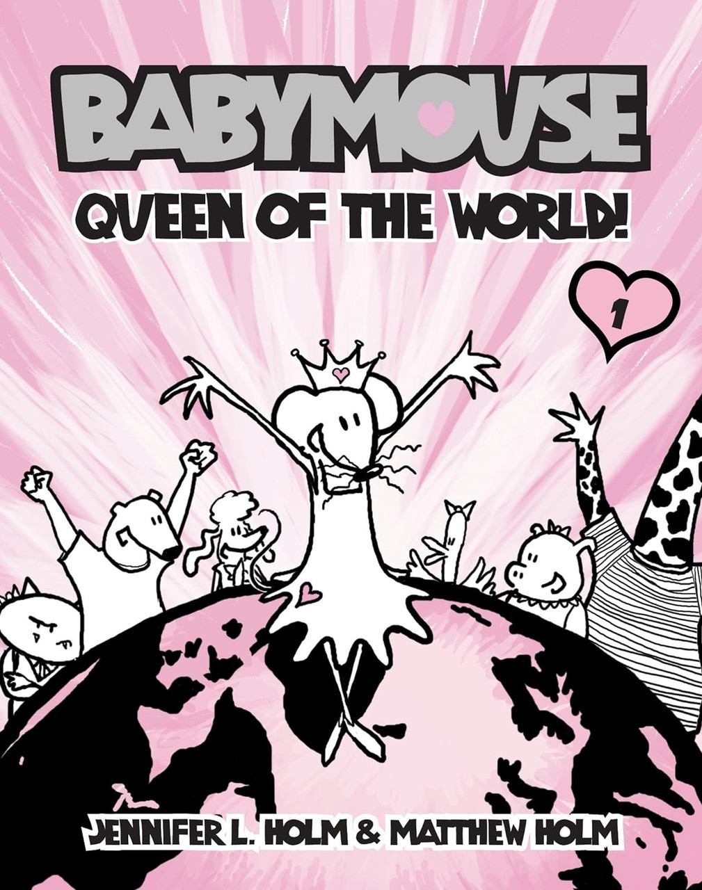 BABYMOUSE 1 QUEEN OF THE WORLD! PB