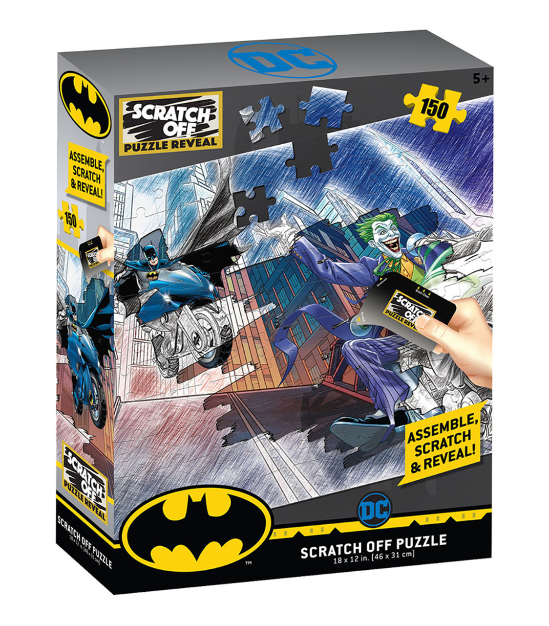 DC UNIVERSE-BATMAN & JOKER PUZZLE 150PCS