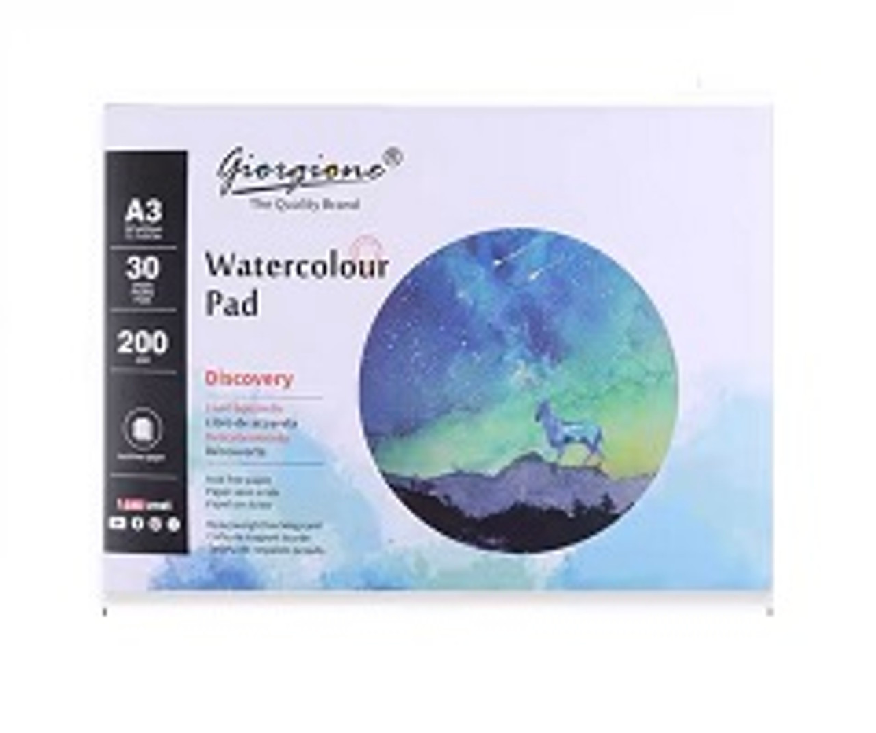 WATERCOLOUR PAD A3 30 SHEETS