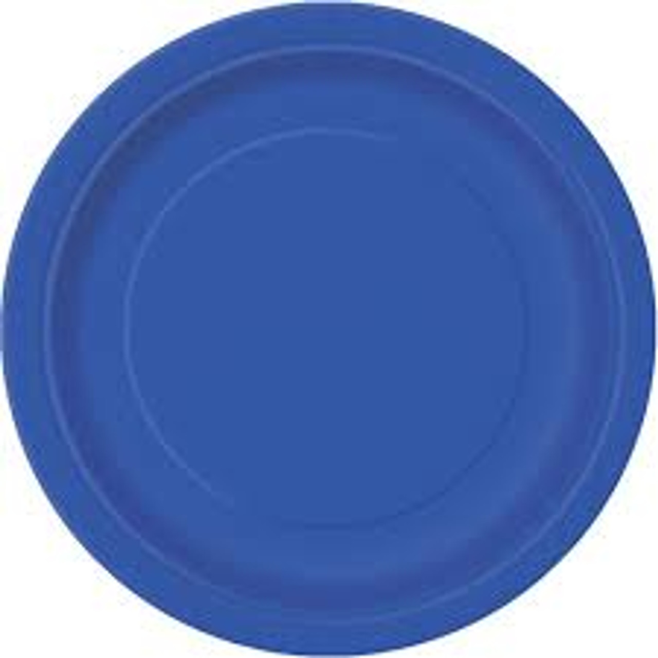 DESSERT PLATES 24CT BLUE