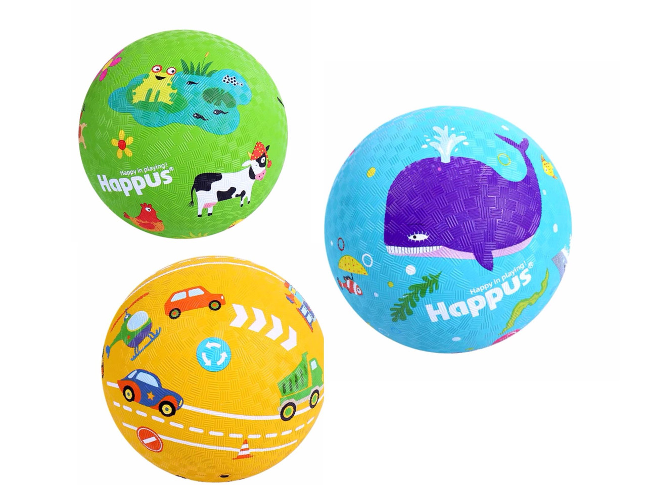 HAPPUS PLAYGROUND BALL 9 INCHES OCEAN