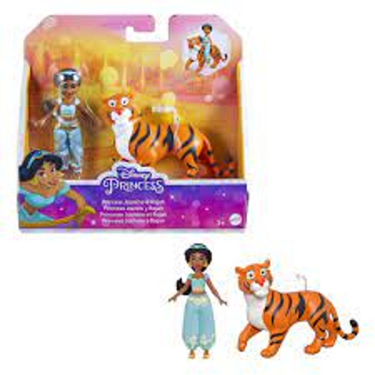 DISNEY PRINCESS SMALL DOLL & ANIMAL FRIEND ASST