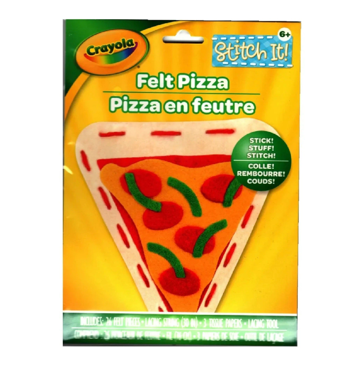 CRAYOLA FELT PIZZA