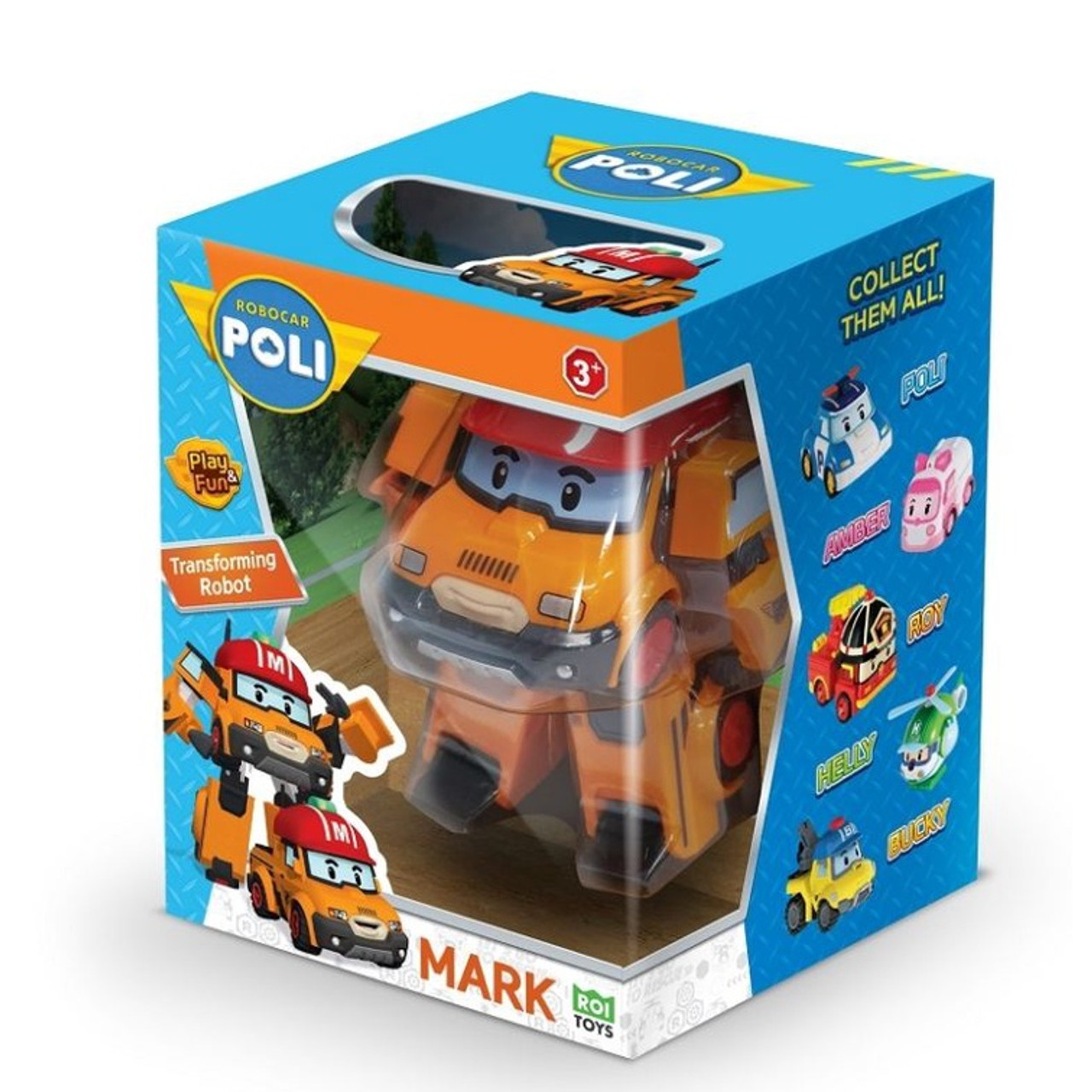 POLI 4'' TRANSFORMING ROBOT MARK