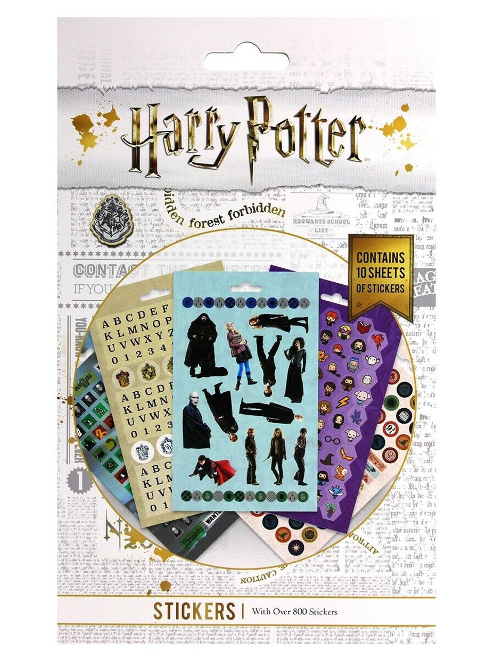 HARRY POTTER 800PC STICKER SET