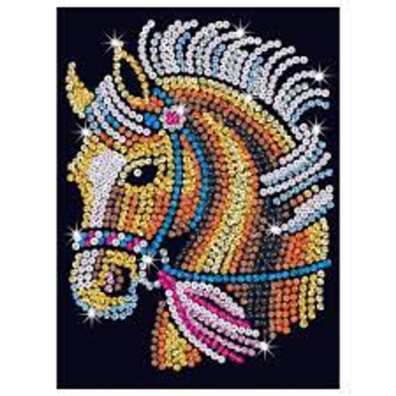 SEQUIN ART PONY